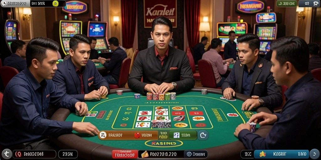 Mode multiplayer yang memungkinkan bermain dengan teman.