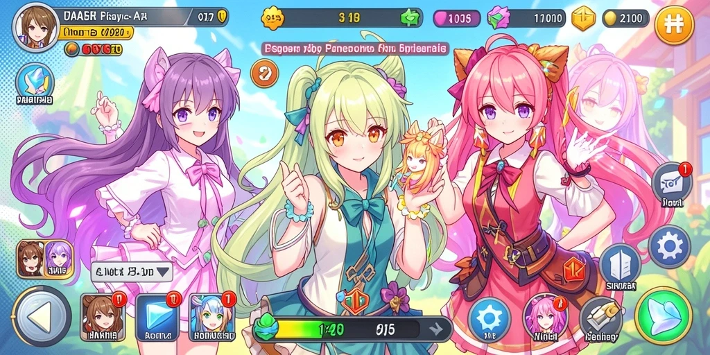 Tangkapan layar grafis menawan dari dunia game.